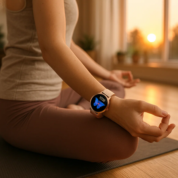 Luxury Galaxy Smart Watches Women K10