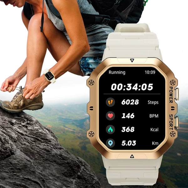 Waterproof Swimming Smartwatch - Ideal for Tracking Performance with Advanced Features for Swimmers