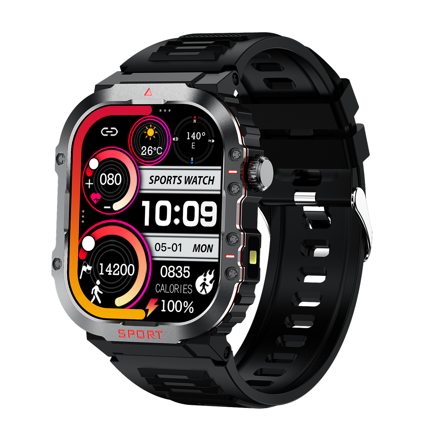 Glucose Guardian™ | Smart Glucose Monitoring Watch for Blood Sugar Tracking, Heart Rate & Fitness Management