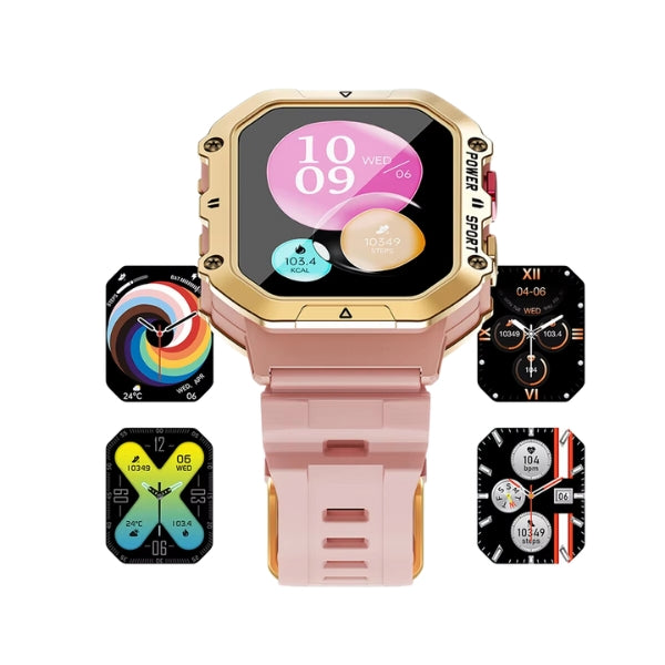 Waterproof Swimming Smartwatch - Ideal for Tracking Performance with Advanced Features for Swimmers