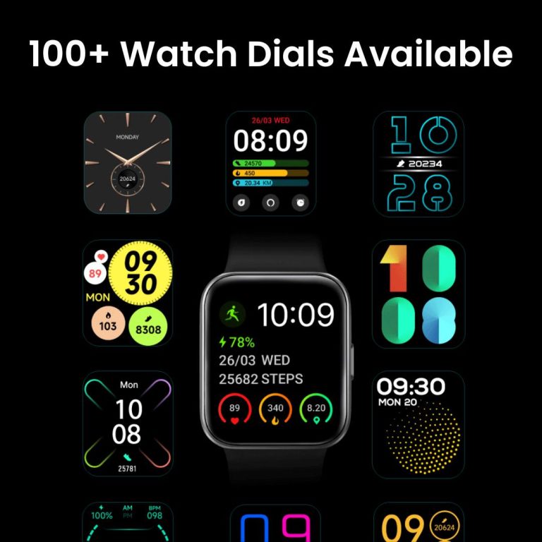 Active Women | Luxurius Rose Gold Smartwatch | Health & Fitness Tracker | Elegant Design with Advanced Features