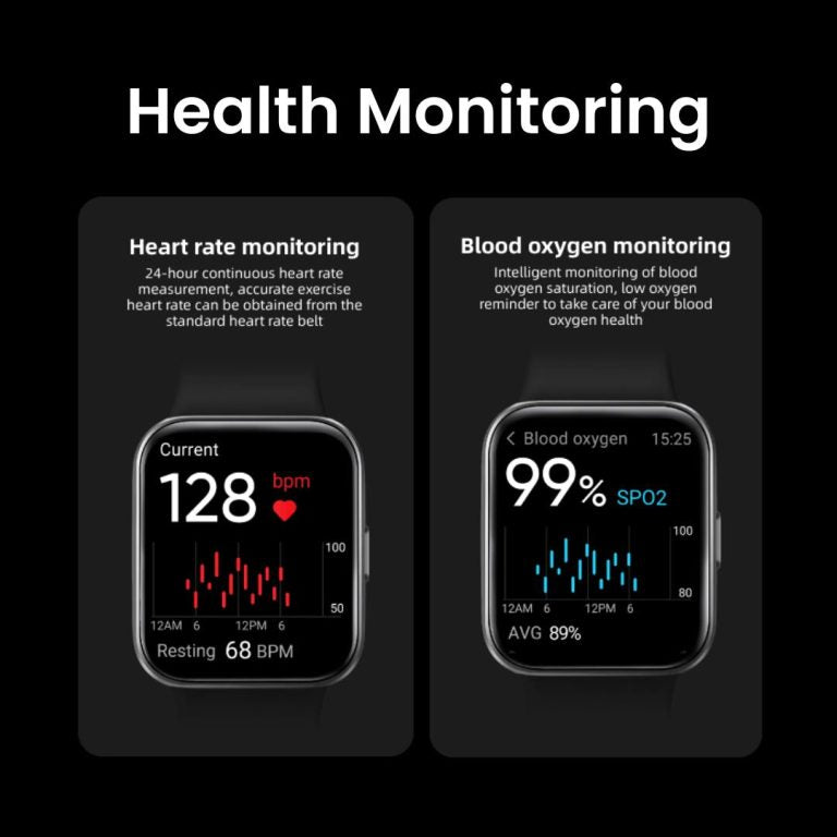 Active Women | Luxurius Rose Gold Smartwatch | Health & Fitness Tracker | Elegant Design with Advanced Features