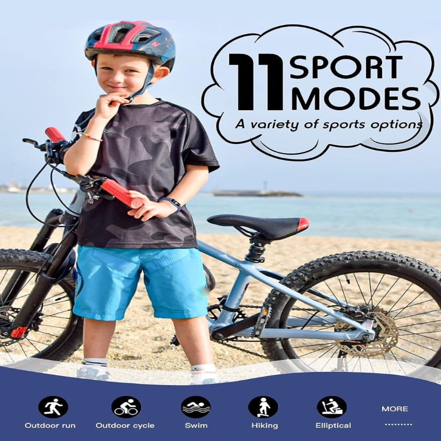 Childrens Smartwatch Fitness - Activity Tracker with Pedometer & GPS for Kids