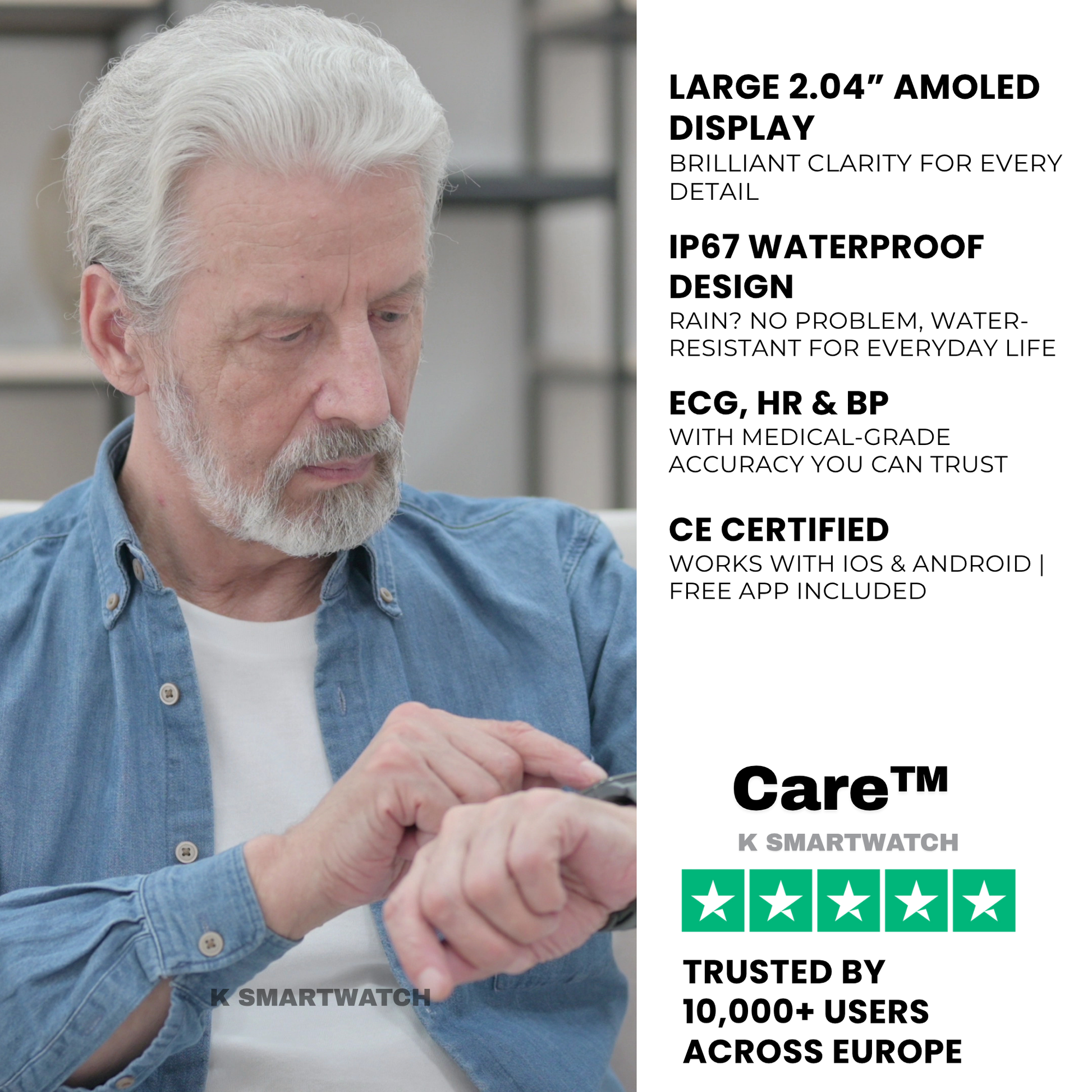 K SMARTWATCH CARE