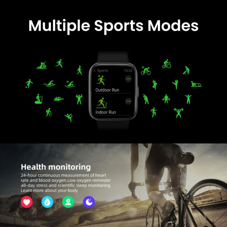 Active Women | Luxurius Rose Gold Smartwatch | Health & Fitness Tracker | Elegant Design with Advanced Features