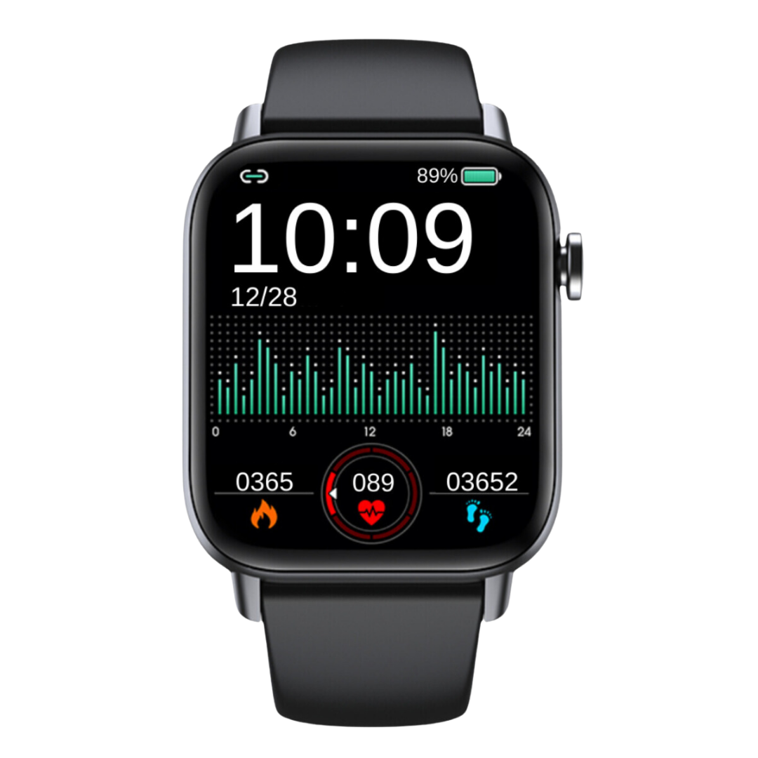 Smartwatch for Health & Fitness – Track Heart Rate, Sleep & Activity with Water-Resistant Design