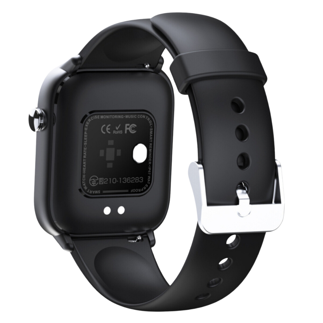 Smartwatch for Health & Fitness – Track Heart Rate, Sleep & Activity with Water-Resistant Design