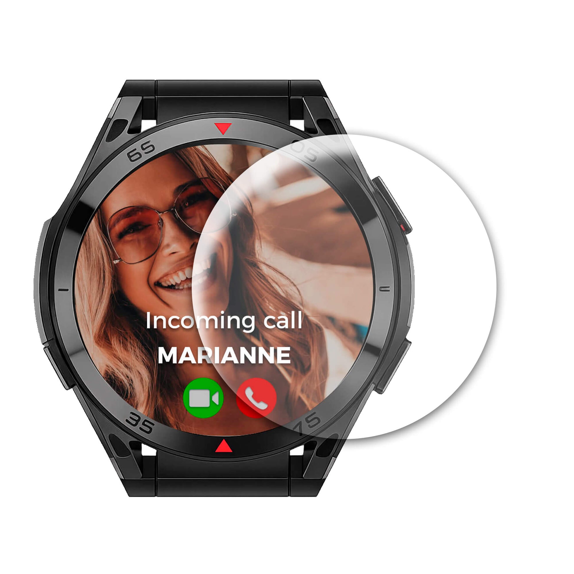 K Smartwatch Stride S5+ 2 Screen Protector