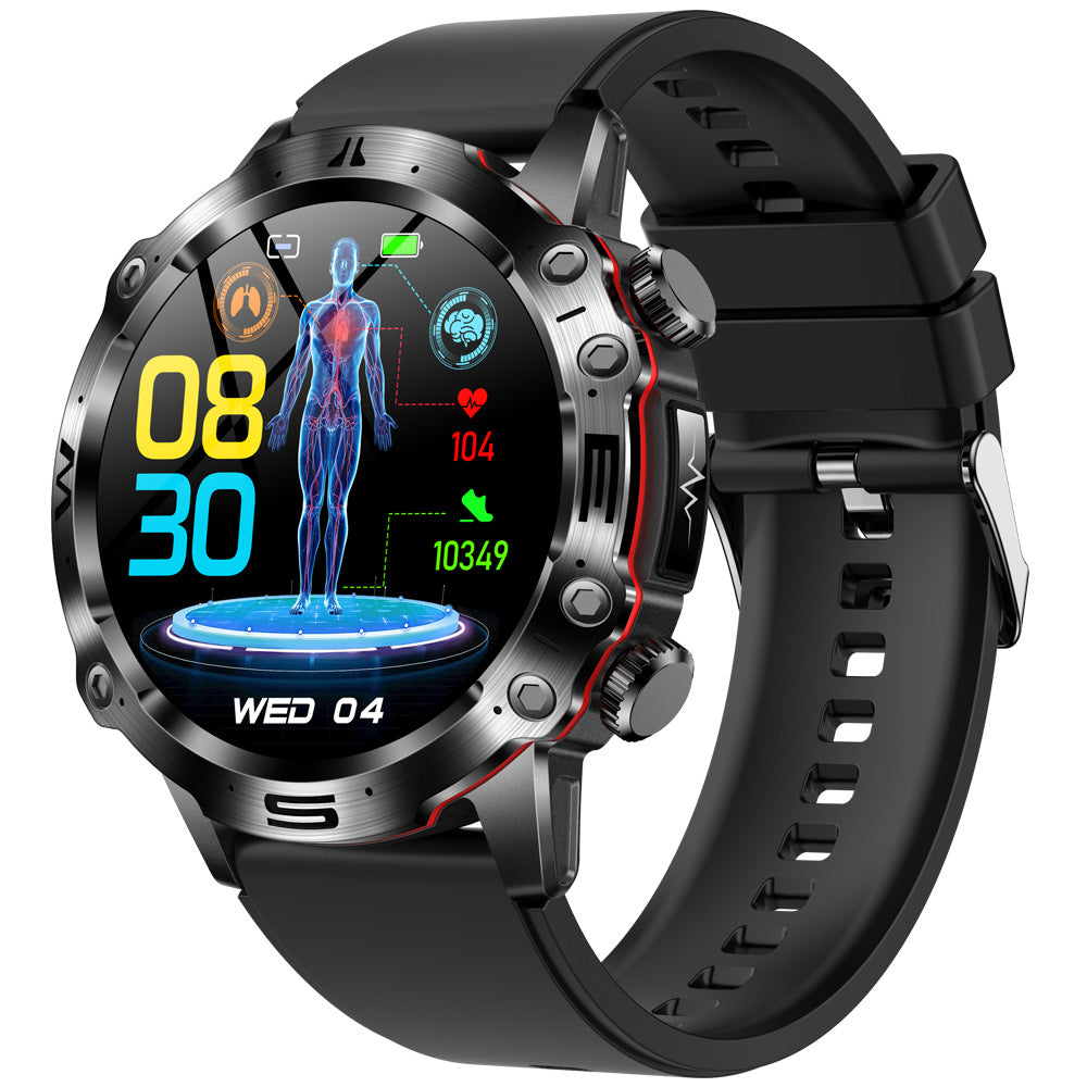 Advanced Blood Glucose Wrist Watch - Heath Smart Watch High-End ECG & PPG Technology