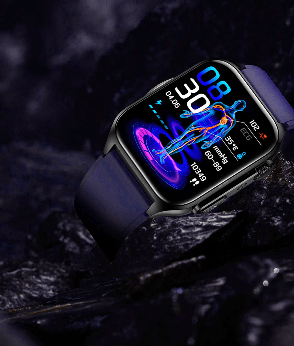Vitality Smart Watch - Health and Fit Tracker All-In-One Monitoring Waterproof