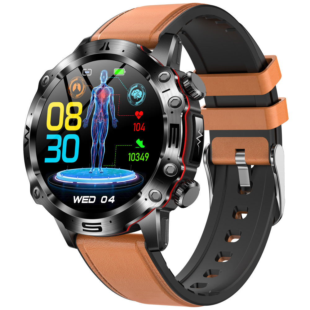 Advanced Blood Glucose Wrist Watch - Heath Smart Watch High-End ECG & PPG Technology