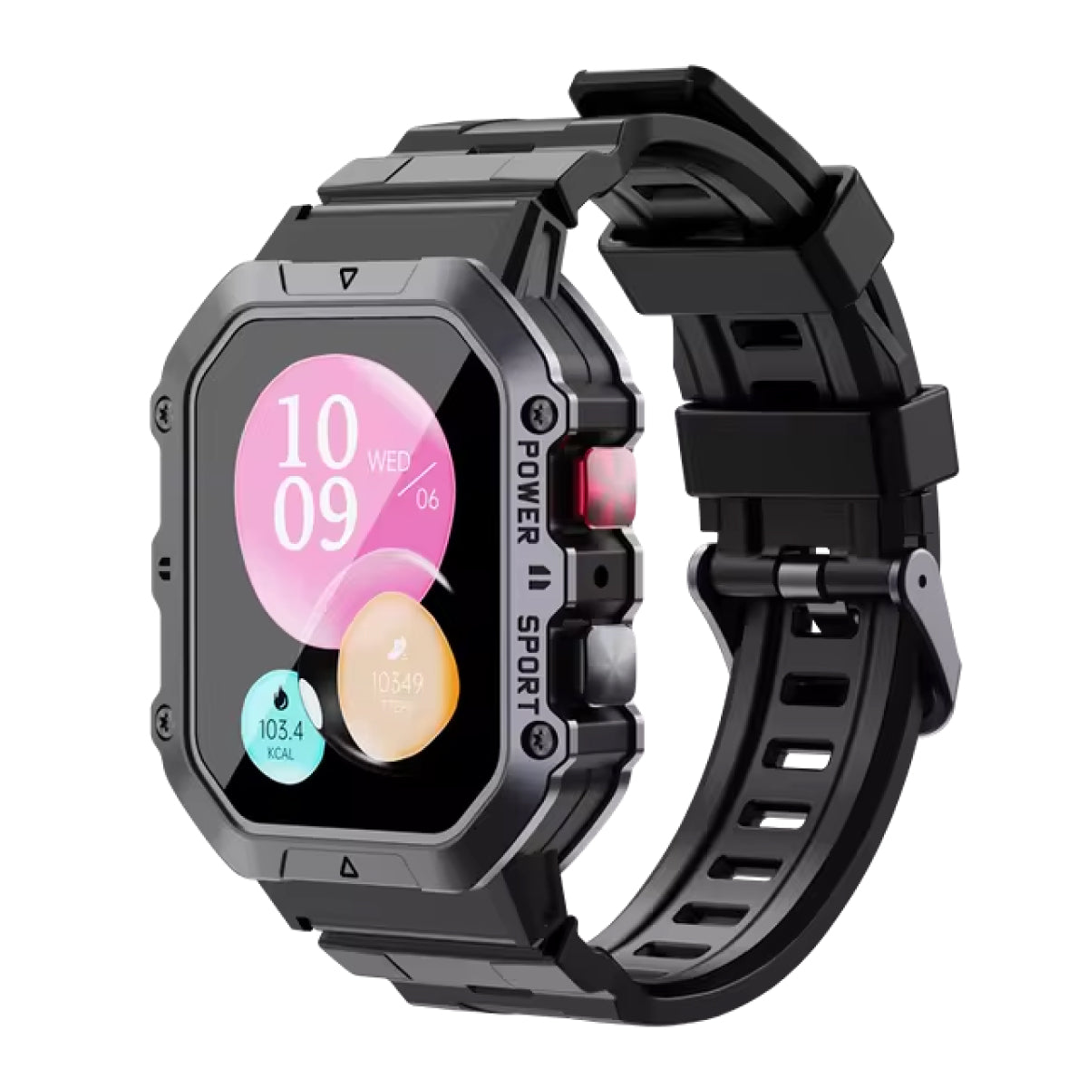 Waterproof Swimming Smartwatch - Ideal for Tracking Performance with Advanced Features for Swimmers