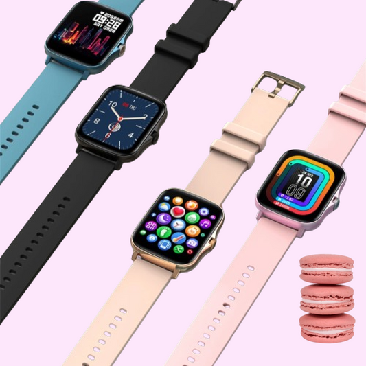 Smart Wrist Macaron Color Watch Waterproof Fashionable Smart Watch