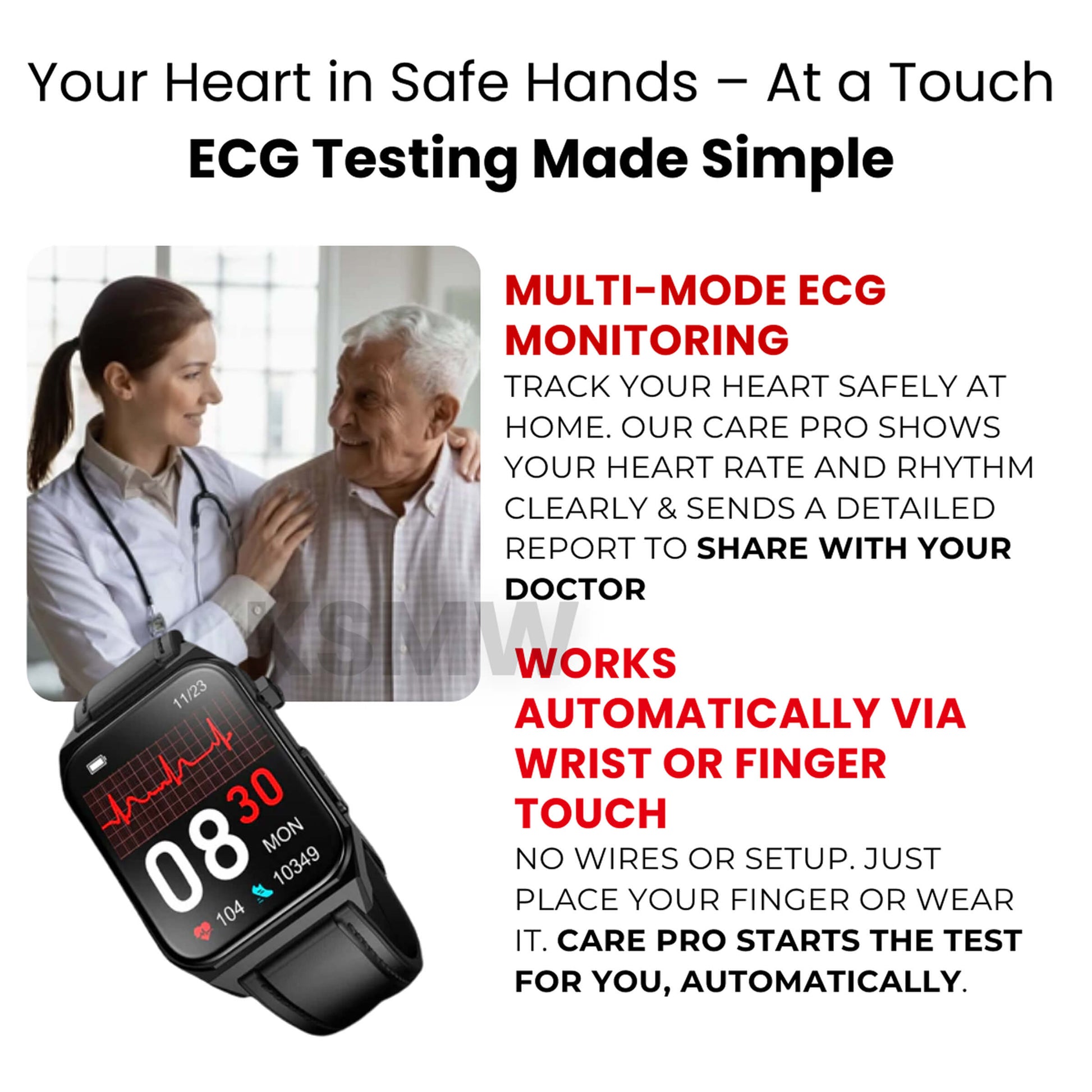 K SMARTWATCH CARE PRO