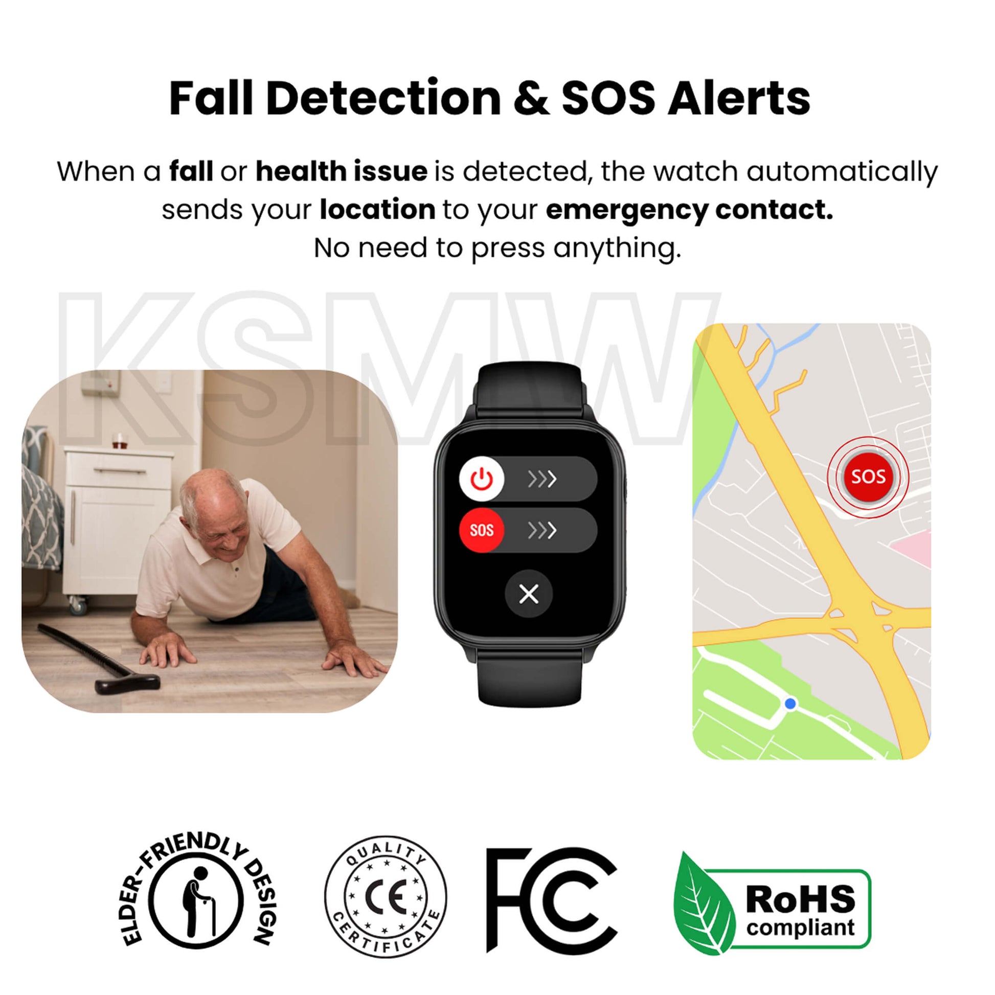 K SMARTWATCH CARE PRO