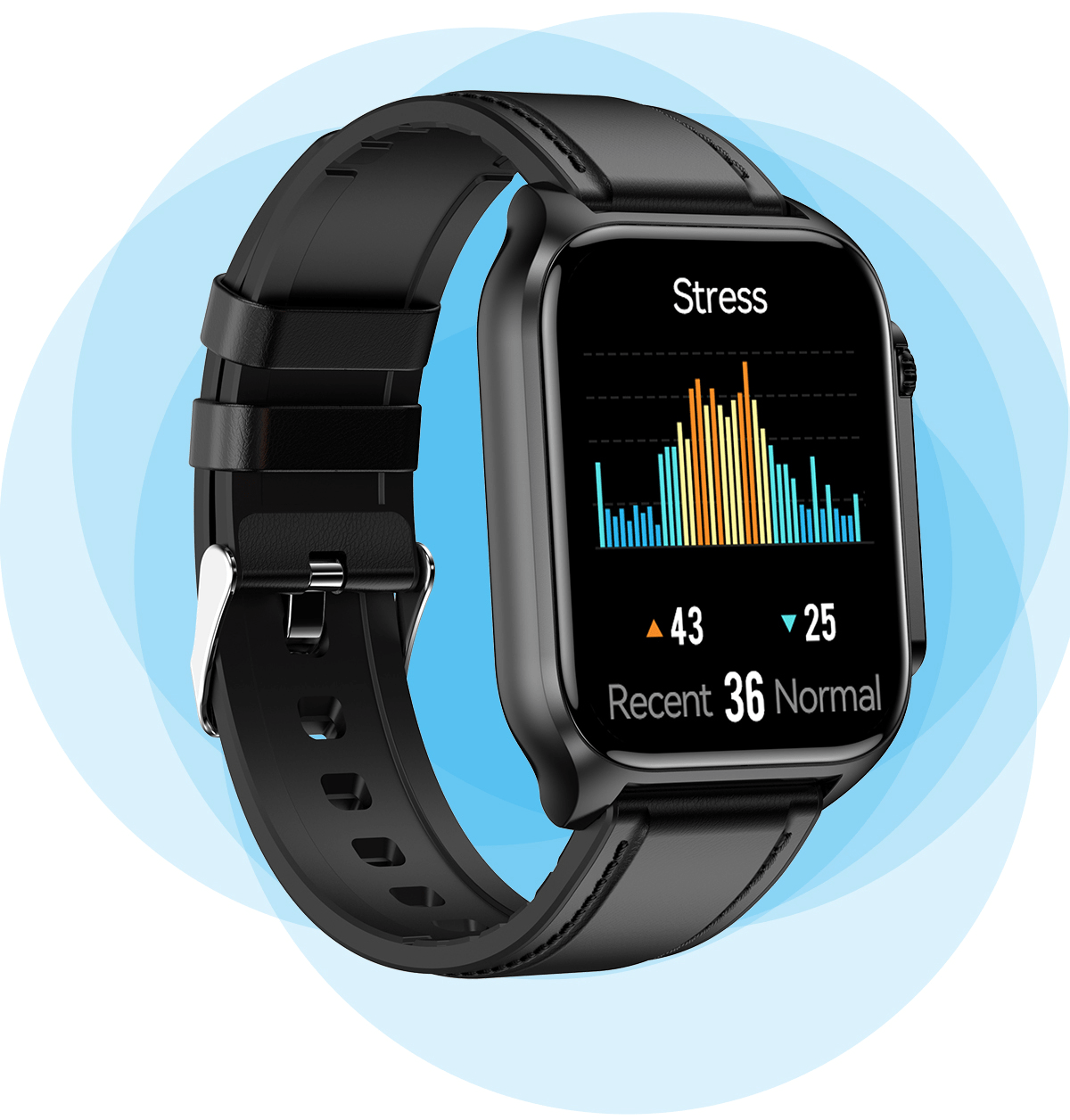 Vitality Smart Watch - Health and Fit Tracker All-In-One Monitoring Waterproof