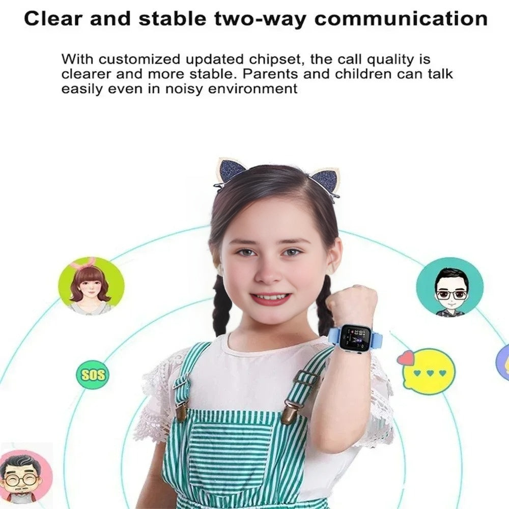 4G Kids GPS Smart Watch - Video Calls, SOS, and Games for Childs