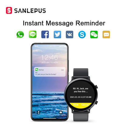 New Smartwatch 2024 Android iOs & Samsung Compatible