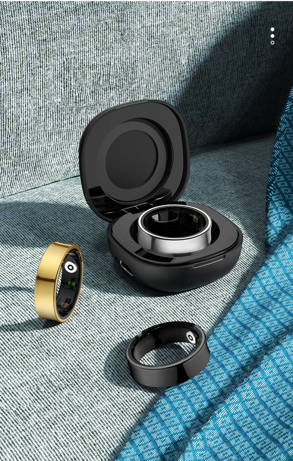 Smart Fitness Tracking Ring | Comprehensive Health Monitoring, Female Health Insights & Stylish Design for Everyday Wear