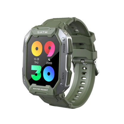 TacticalEdge Military Smartwatch: Rugged Men's Military Watches - Durable, Multi-Functional, Ideal for Outdoor Adventures