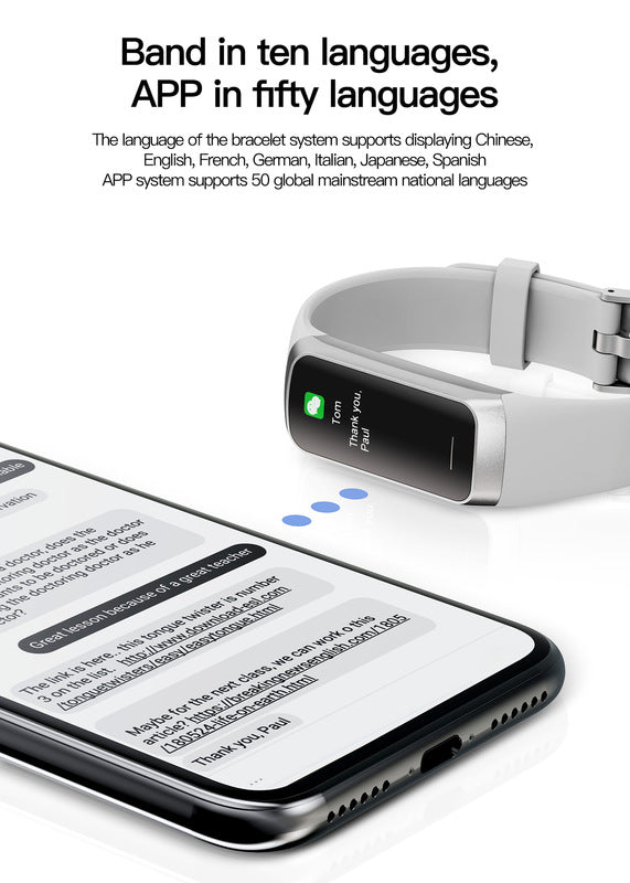 Smart Watch Blood Pressure Heart Monitor Watch