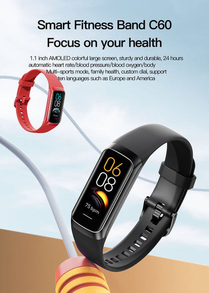 Smart Watch Blood Pressure Heart Monitor Watch
