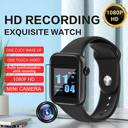 Spy Smartwatch: Discreet Camera Watch - Advanced Wristwatch with Hidden Spy Camera, Sleek for Covert Operations