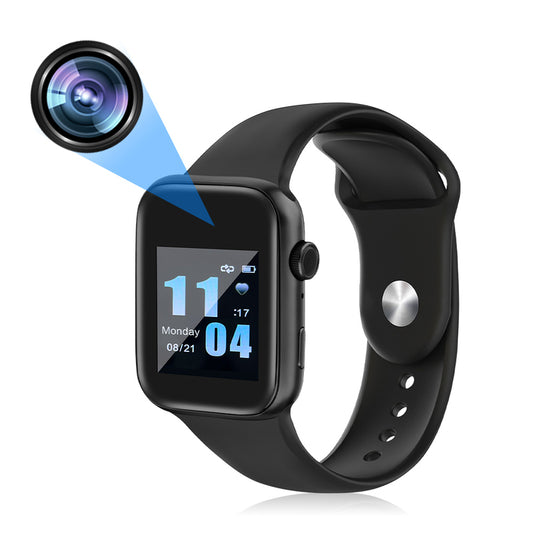 Spy Smartwatch: Discreet Camera Watch - Advanced Wristwatch with Hidden Spy Camera, Sleek for Covert Operations