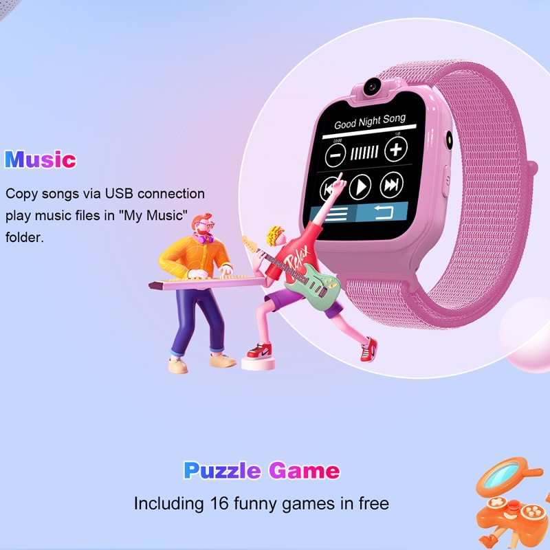 Child Tikkers Smartwatch: Fun & Safe Children's Tracker Watch - Engaging, Secure, and Interactive for Youngster