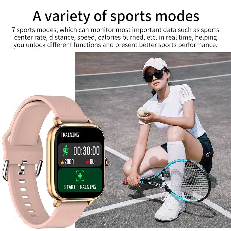 Elegant Ladies Fitness Smart Watch Advanced Fitness Tracker for Women, Tailored for Health and Activity Monitoring