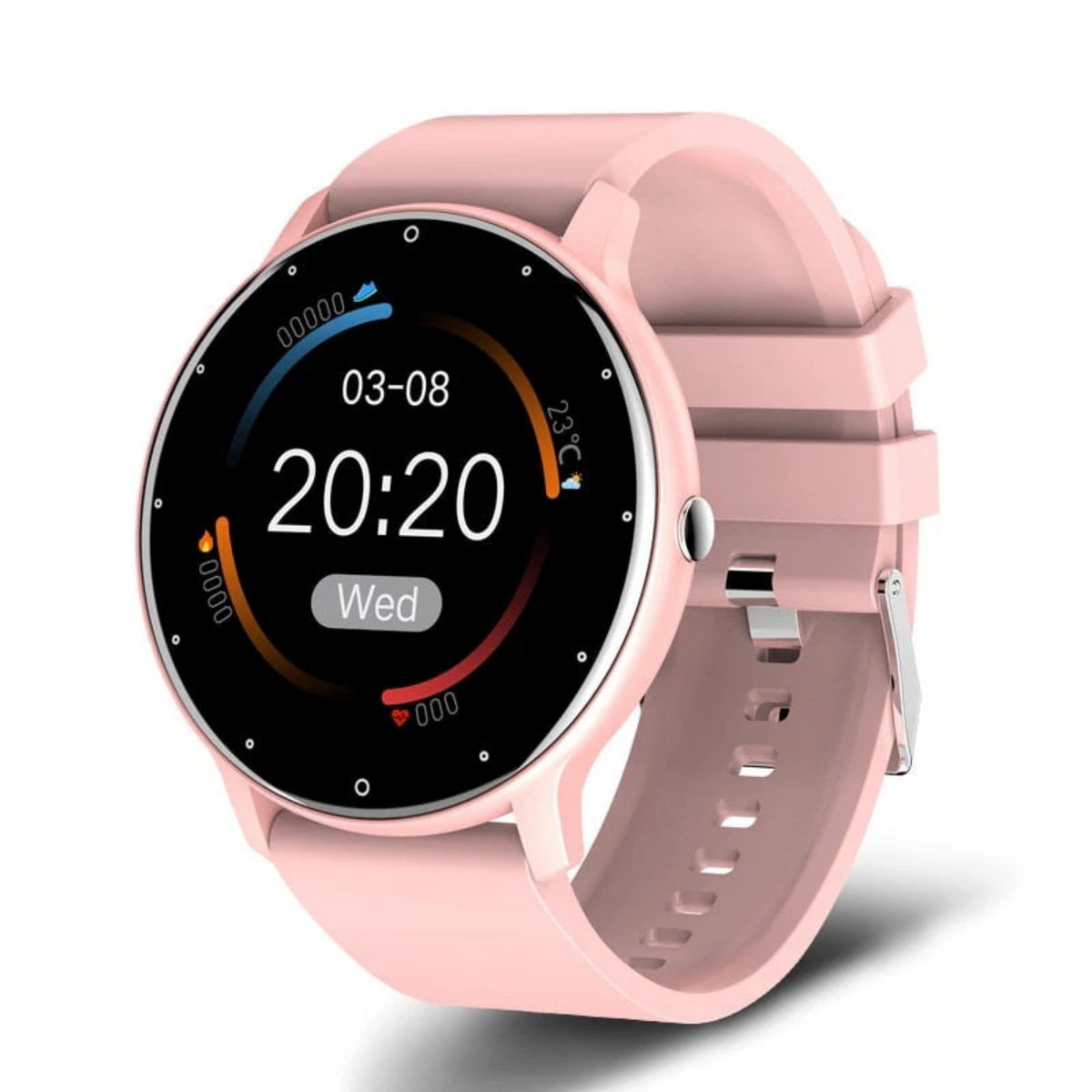 Smart Fitness Tracker Watch | Heart Rate Monitor, Waterproof & Ideal for Health Enthusiasts