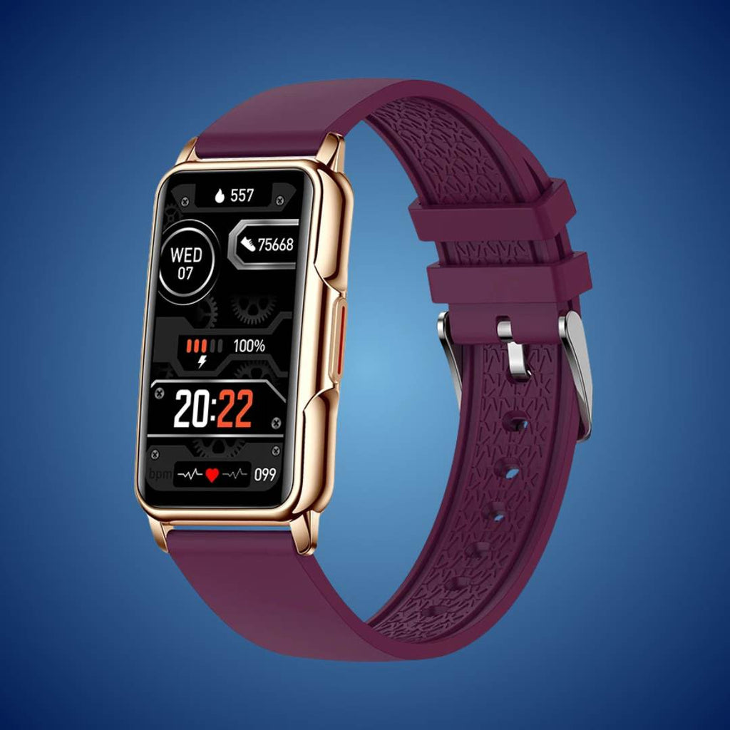 Ladies Smart Health Watch – Heart Rate, BP & Fitness Tracking with Elegant Slim Design