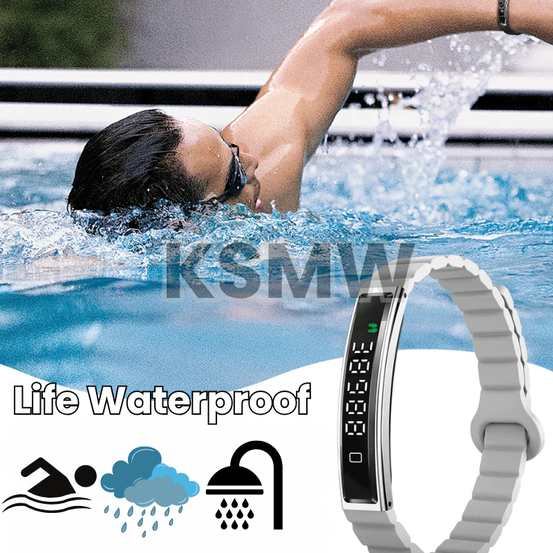 Waterproof Watches for Women – Slim Smartwatch for Swimming with Heart Rate & SpO2 Monitor, Sleep & Fitness Tracking, Long Battery, Android iOS