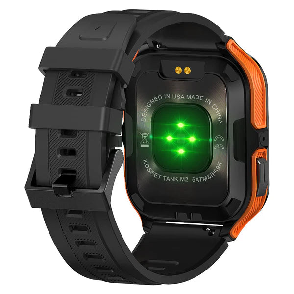 PROTANK S4 - Smartwatch with Fitness Tracker, Heart Rate Monitor, GPS, and Waterproof Design for Sports and Daily Use