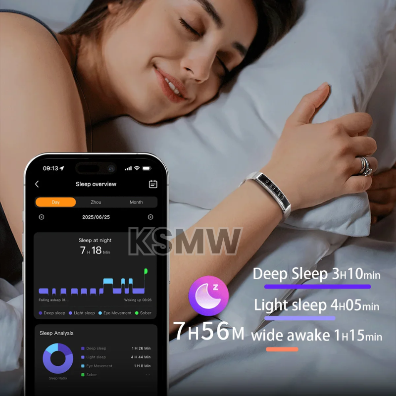 Waterproof Watches for Women – Slim Smartwatch for Swimming with Heart Rate & SpO2 Monitor, Sleep & Fitness Tracking, Long Battery, Android iOS