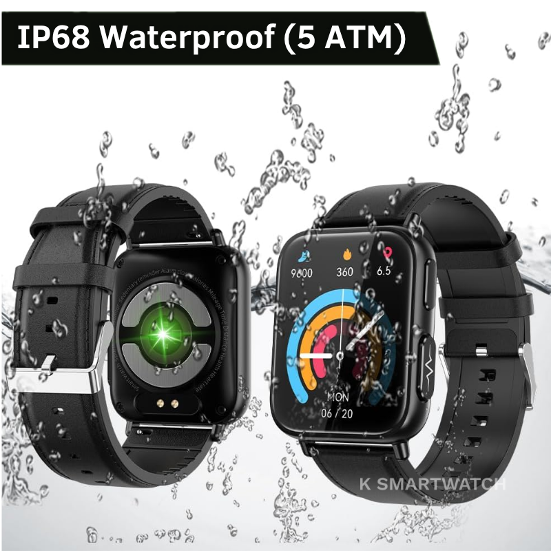 ECG Smartwatch with Blood Pressure Tracking – Designed for Active Living