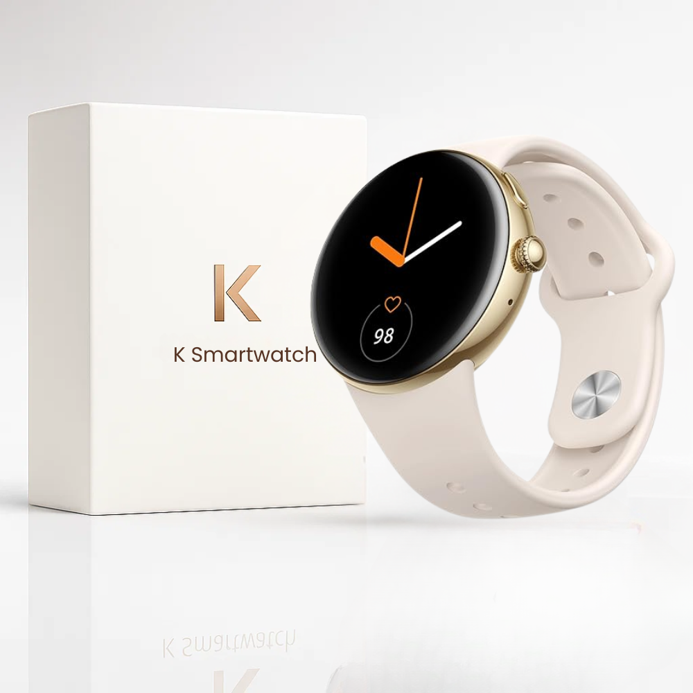Android Smart Watches for Women – Super-Slim Lightweight Smartwatch with Bluetooth Calls, Health & Fitness Tracking, 14-Day Battery, Android iOS