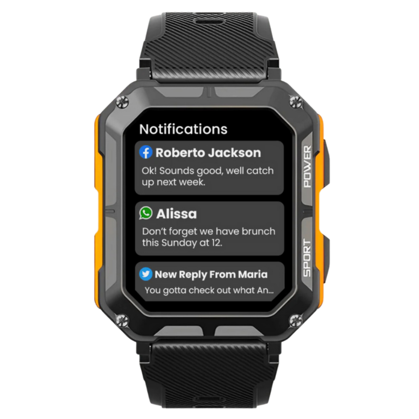 Men’s Smartwatch – Digital Watch with Fitness Tracking, Waterproof Build, and Long Battery Life for Work & Fitness