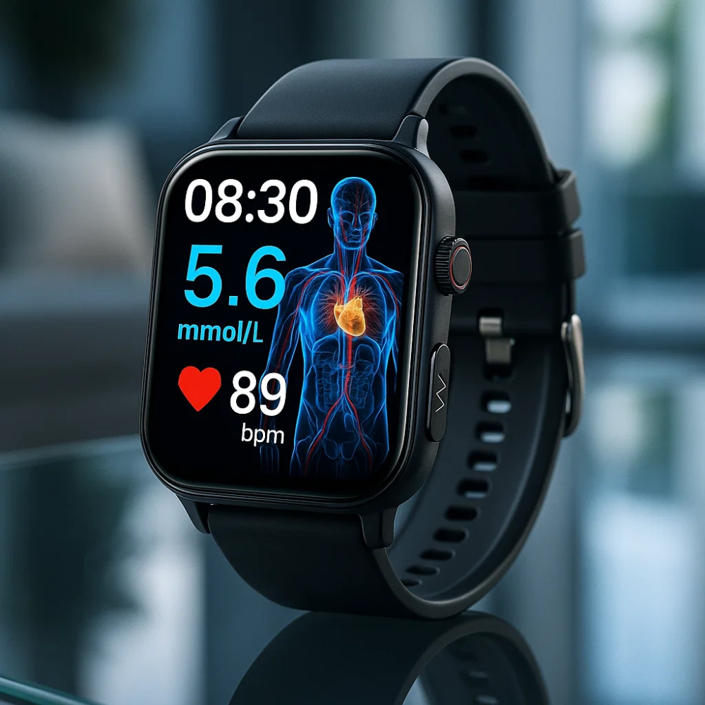Smartwatch for Diabetes Monitoring: Sleek and Stylish Solution for Effective Diabetes Management