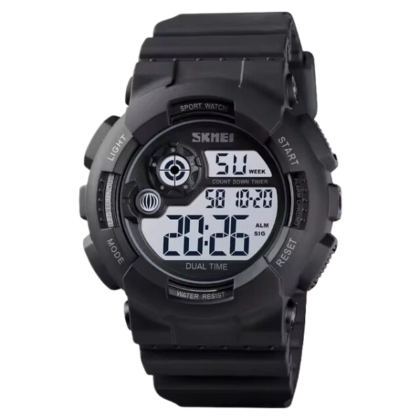 Men's Tactical Sports Watch - Square Style Military Grade with Shock Absorption & Water Resistance