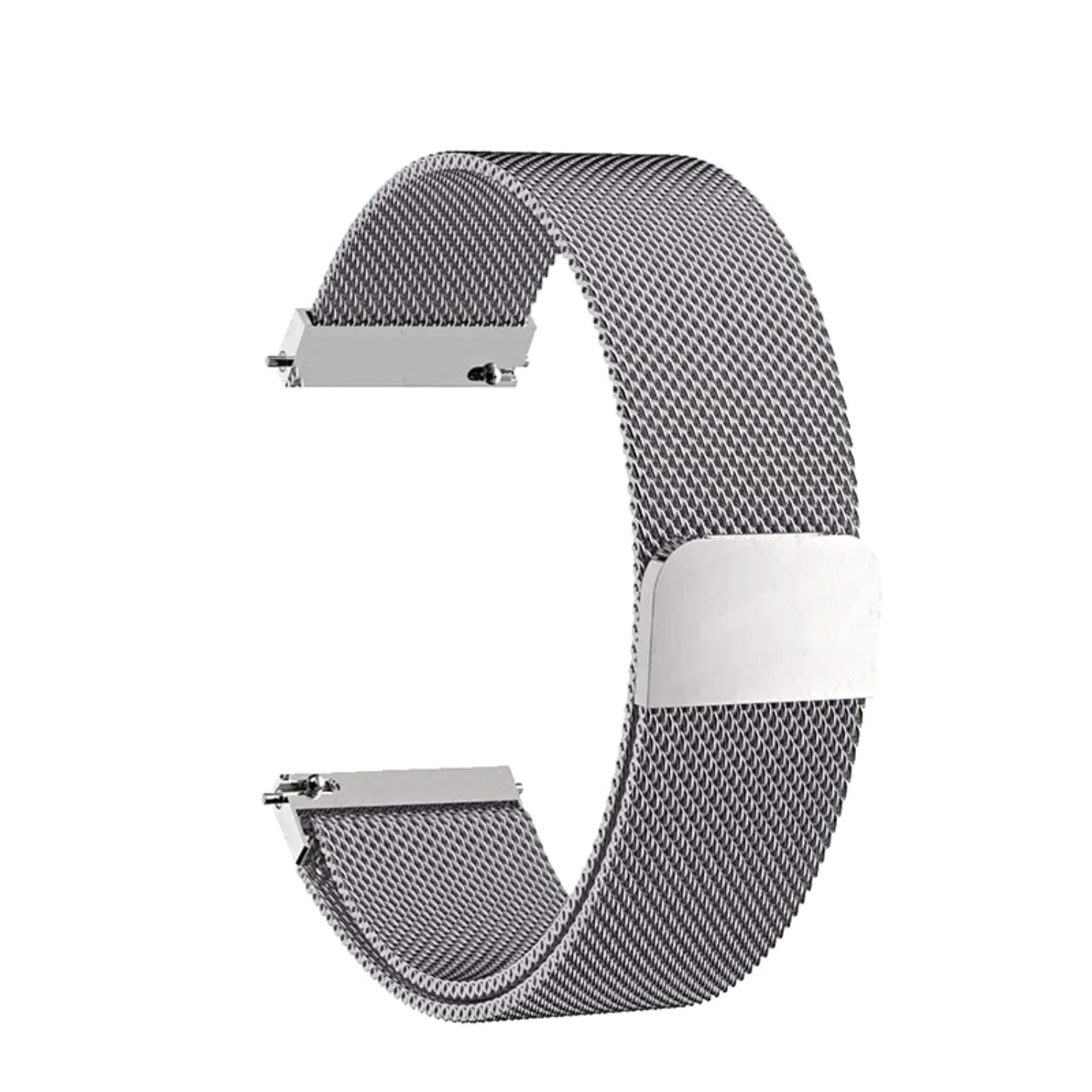 Silver K Milanese Loop