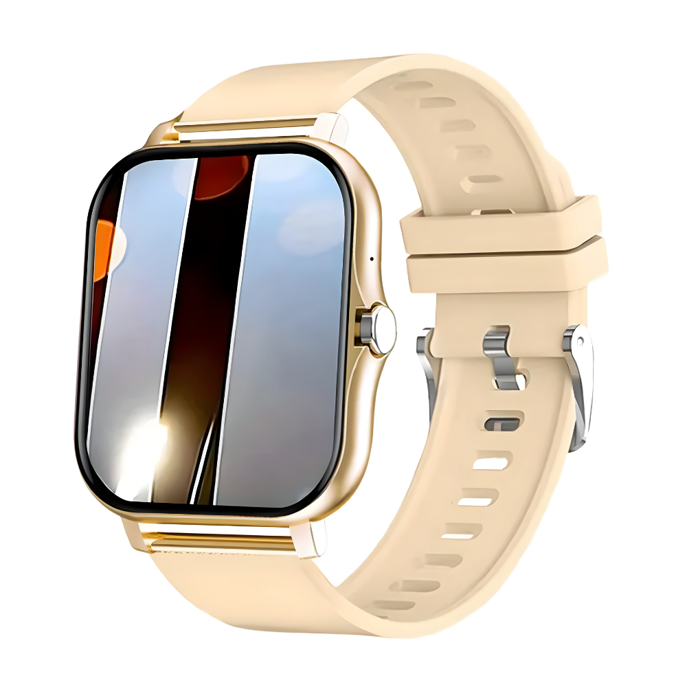 BellaFit Rose Gold Smartwatch – Fitness & Health Monitoring for Modern Women