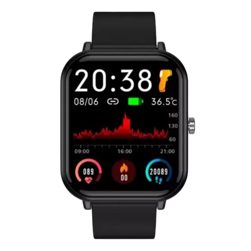 2024 Blood Pressure Monitor Wrist Face Sport Waterproof Blood Pressure Smart Watch For Android iOS