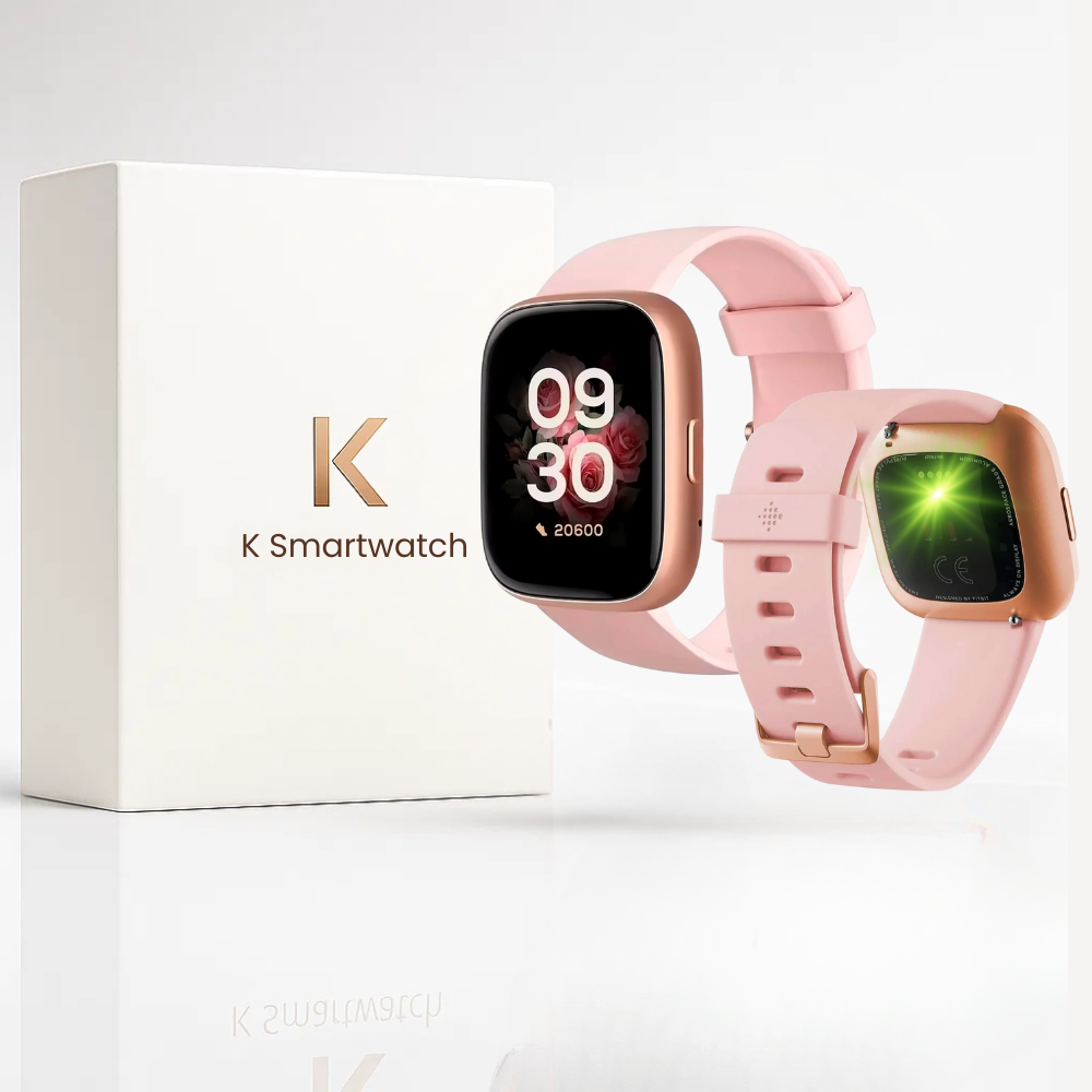 Women’s Step Counter Watch – Smart Watch with 1.85" Large Face, Bluetooth Calling, Blood Pressure & Heart Rate Monitor, Waterproof, Long Battery Life