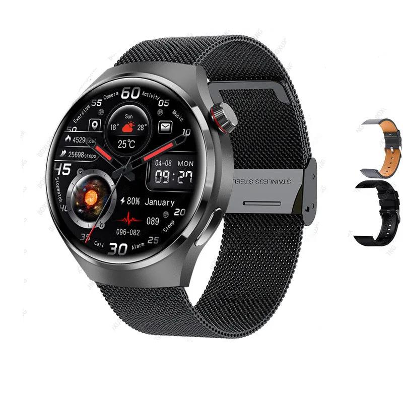 Smartwatch with EKG & Blood Oxygen Monitor | AMOLED Display, NFC Connectivity & Ideal for Health Tracking and Daily Use