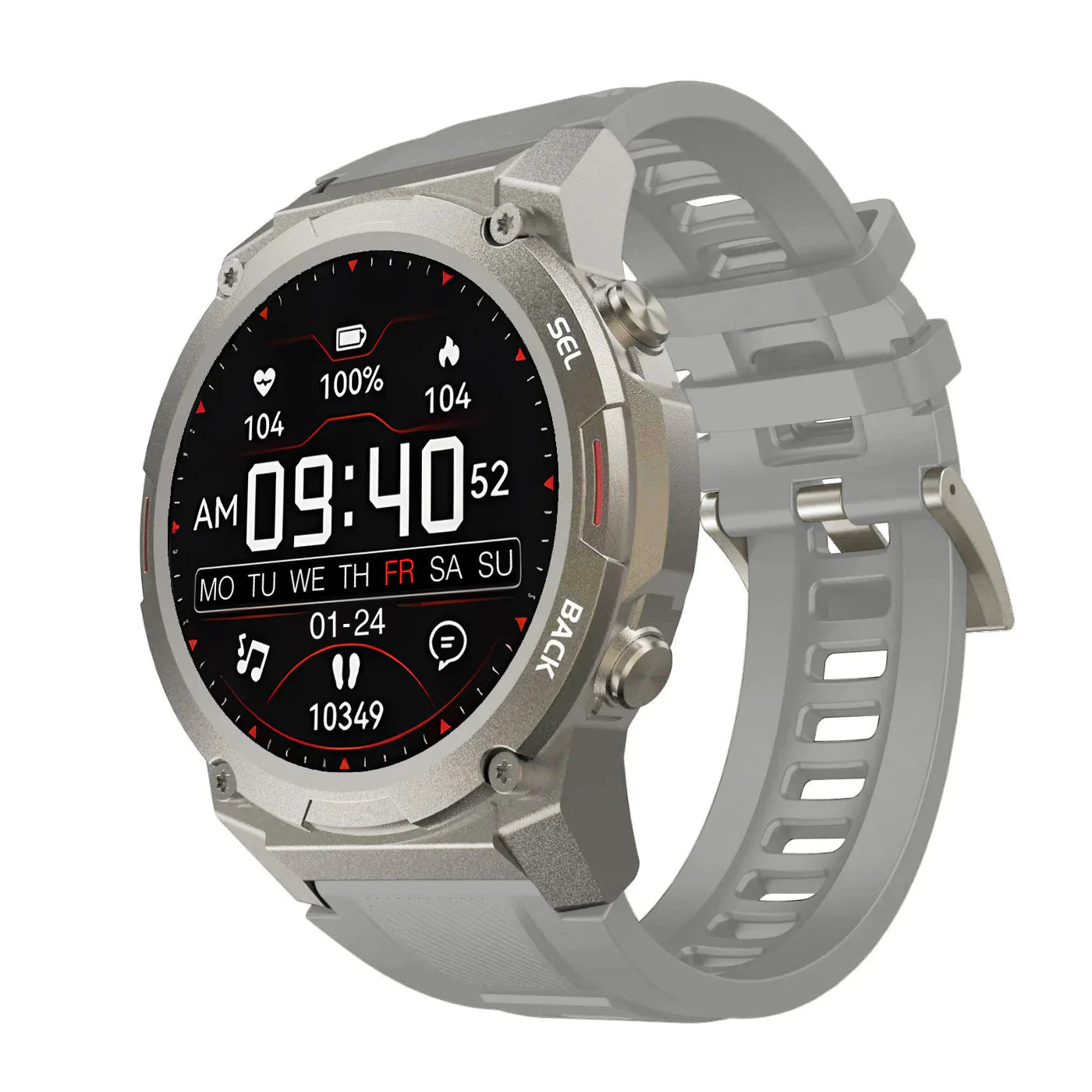 Pro Fit Smart Wach - Blood Sugar Monitoring, Sports modes & Waterproof Design