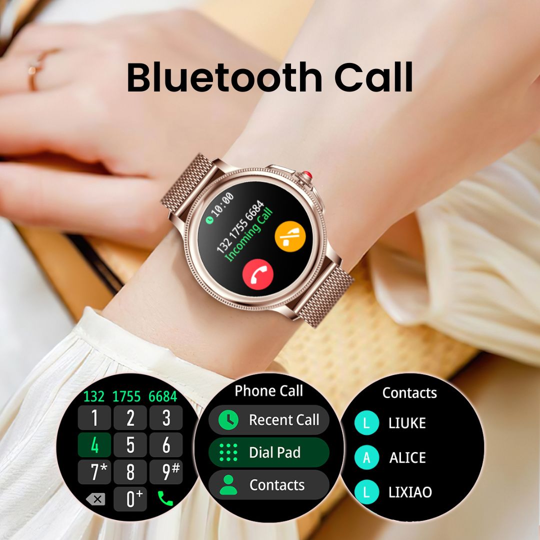 Smartwatch for Ladies – Fitness, Health, and Timeless Style in One