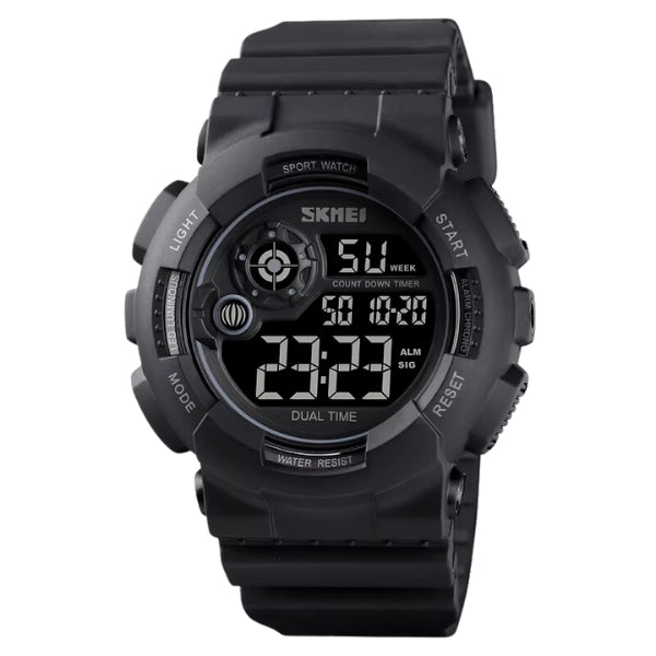 Men's Tactical Sports Watch - Square Style Military Grade with Shock Absorption & Water Resistance