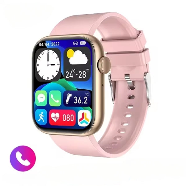 Edition 2024 Smart Watch for Women - Fitness Smartwatch for Android - Stylish Wearable for Girls & Teenagers
