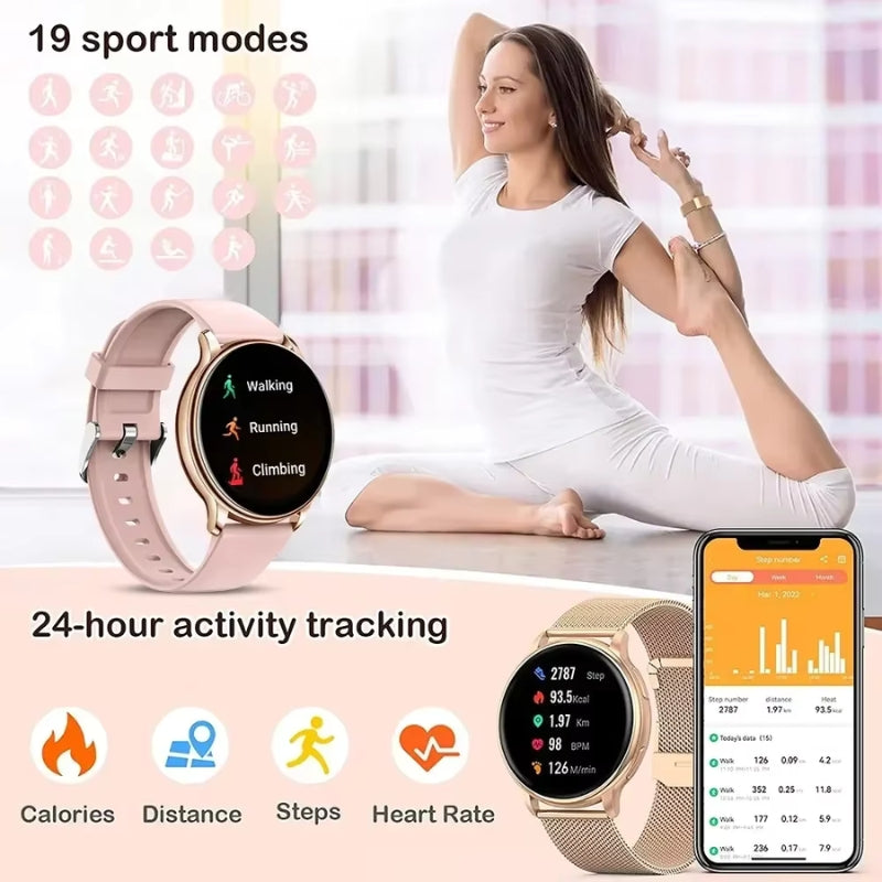 ShePulse | Fashionable Smartwatch for Women with Advanced Tracking